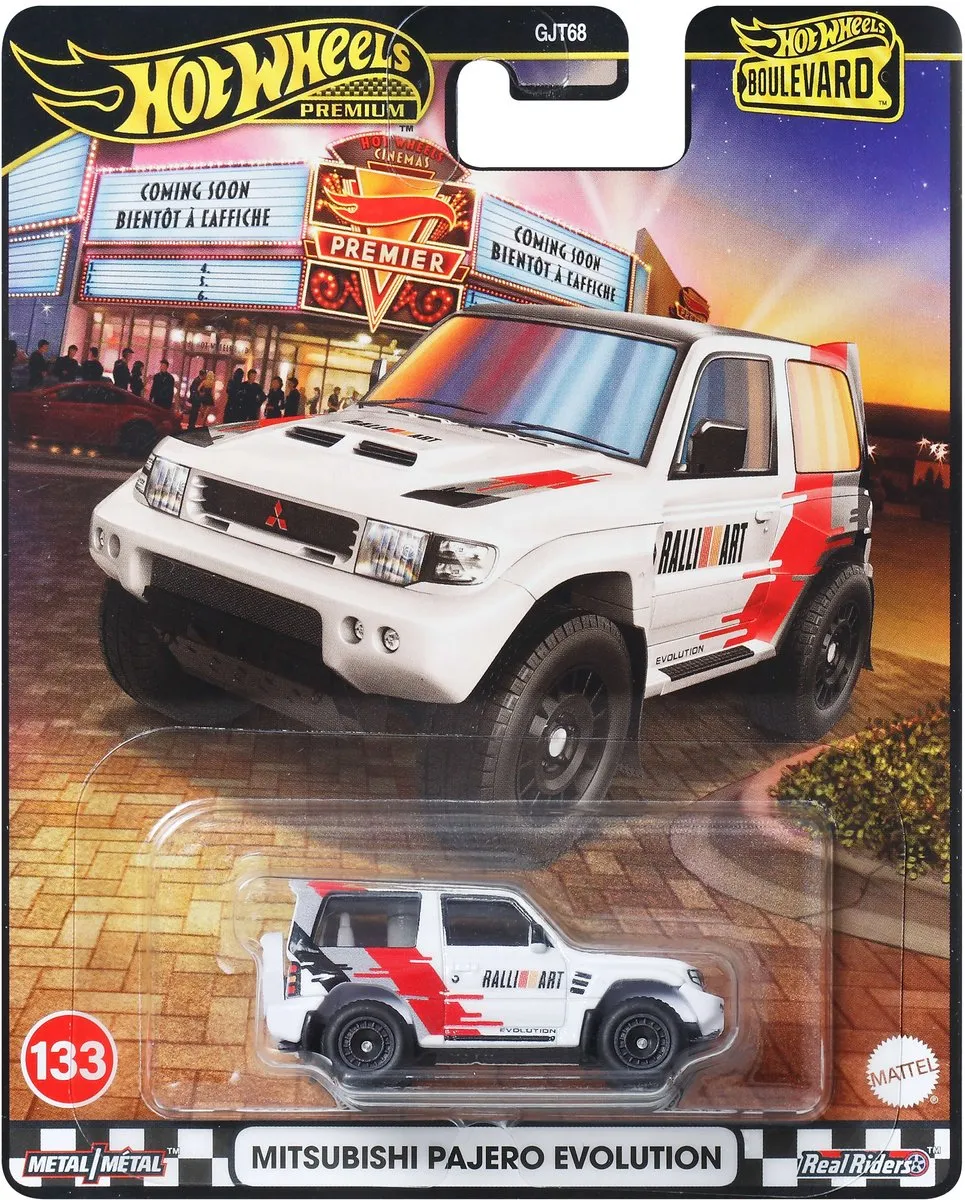 Hot Wheels 1/64 Boulevard JBL26 Mitsubishi Pajero - Wit