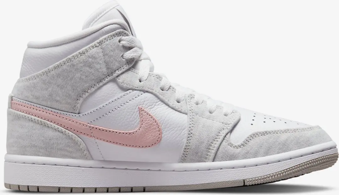 Nike Air Jordan 1 Mid Atmosphere-white 42