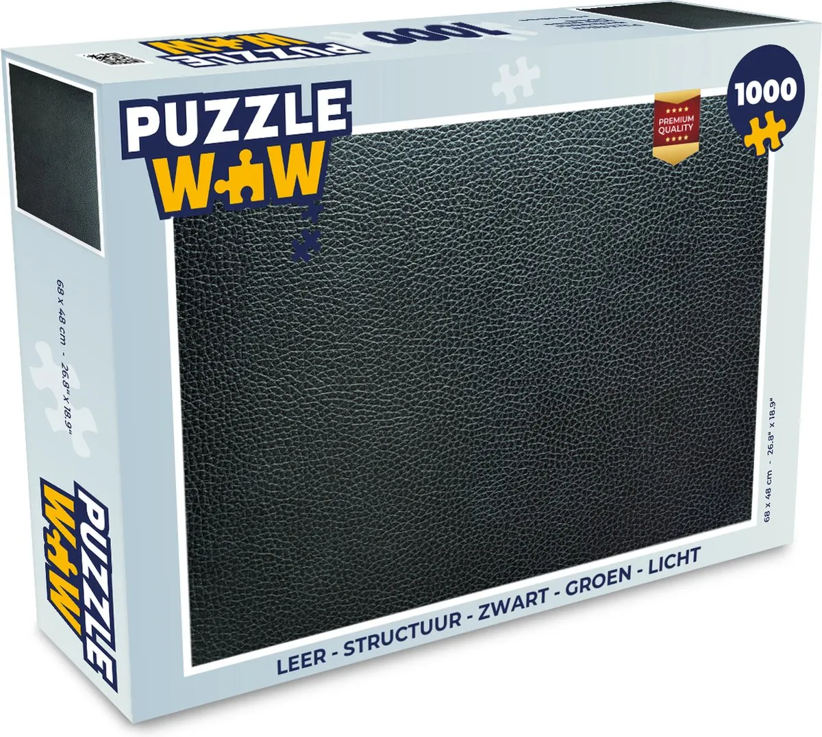 PuzzleWow Legpuzzel 1000 Stuks - Multicolor