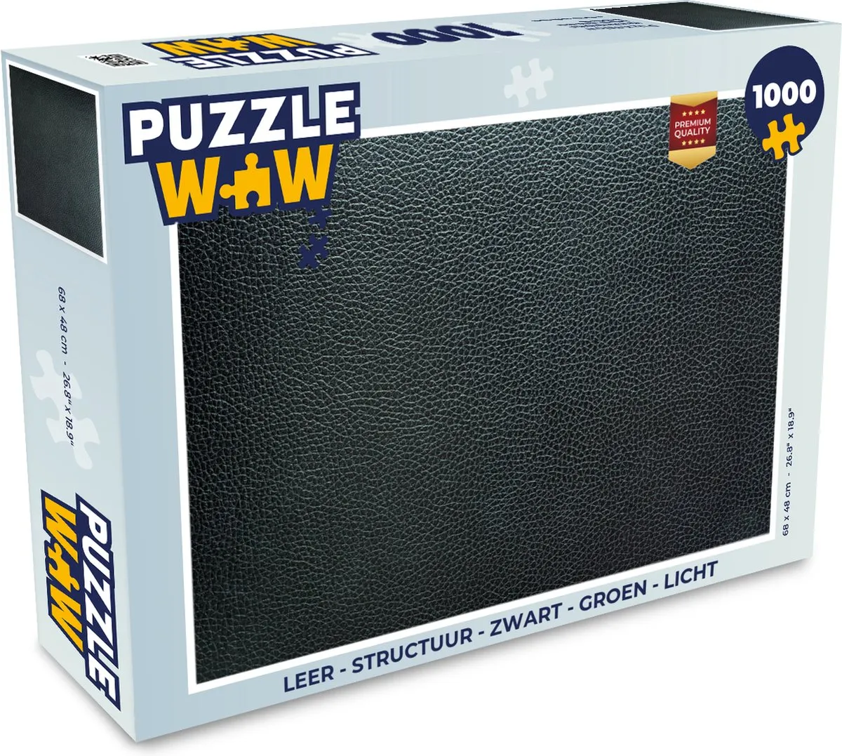 PuzzleWow Legpuzzel 1000 Stuks - Multicolor