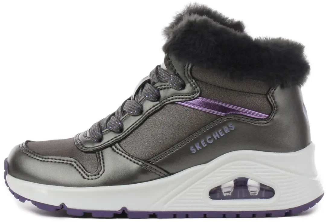 SKECHERS UNO COZY ON AIR Skechers Kinder Sneakers Unisex Grijs