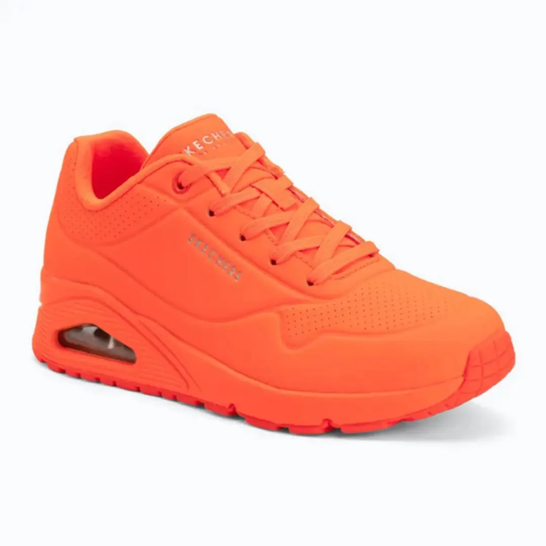 SKECHERS Uno Night Shades damessneakers van synthetisch leer, roze (73667-NORG)