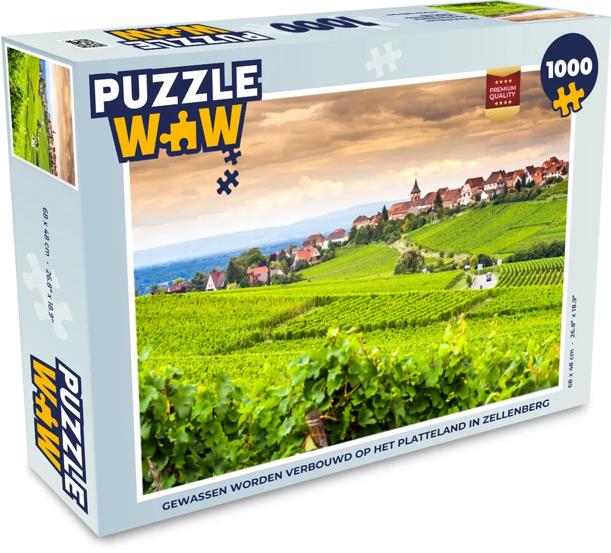 PuzzleWow Legpuzzel 1000 Stuks