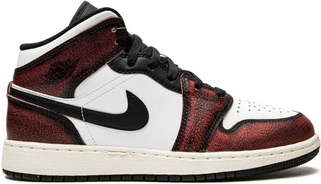 Air Jordan 1 Mid SE Wear-Away Chicago (GS)