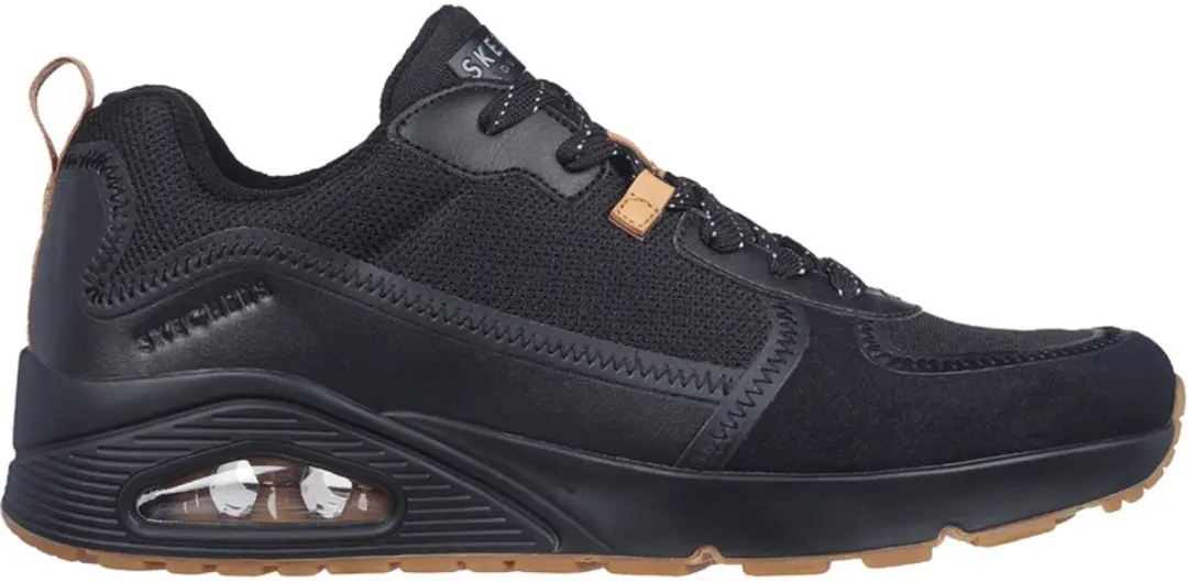 Skechers Uno Layover Sneakers 183010-BBK - 44 - afbeelding 3 van 6