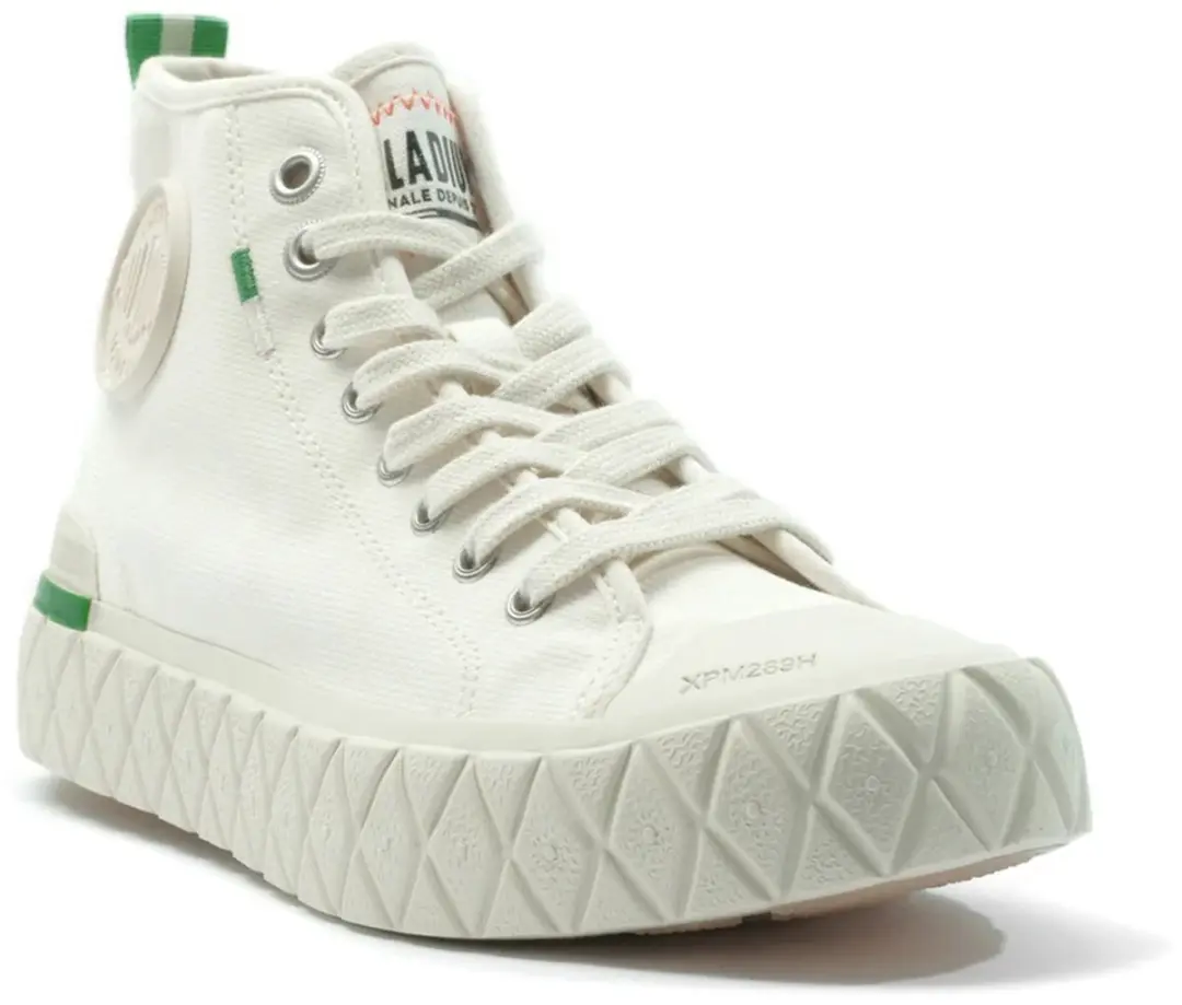 Palladium PALLA ACE CHUKKA ORGANIC Laarzen 79142-180-M - 44 - Cream White - afbeelding 5 van 6