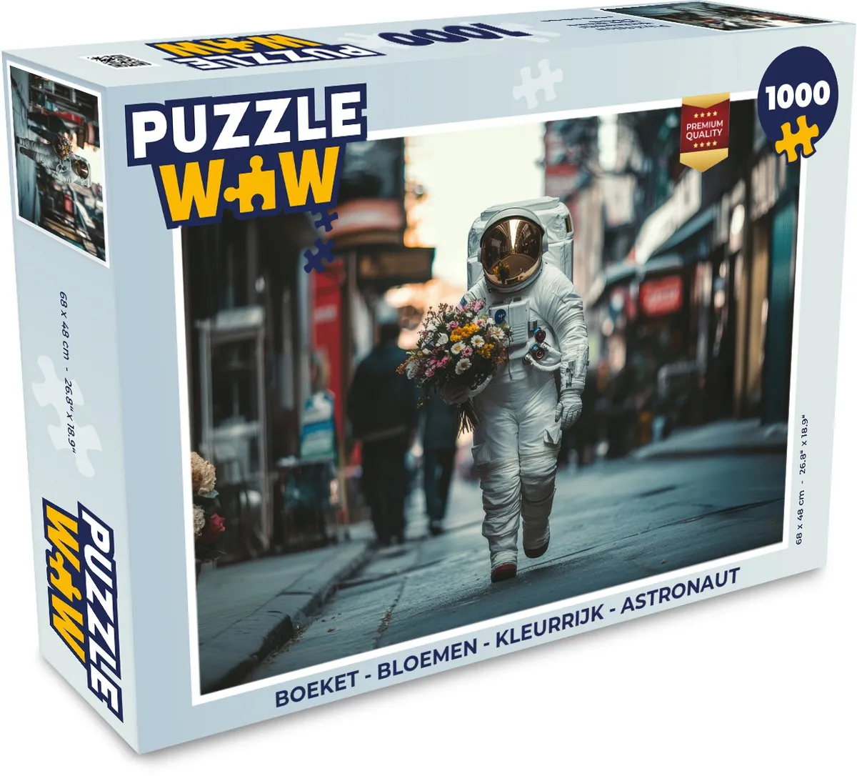PuzzleWow Astronaut Puzzel 1000 Stuks