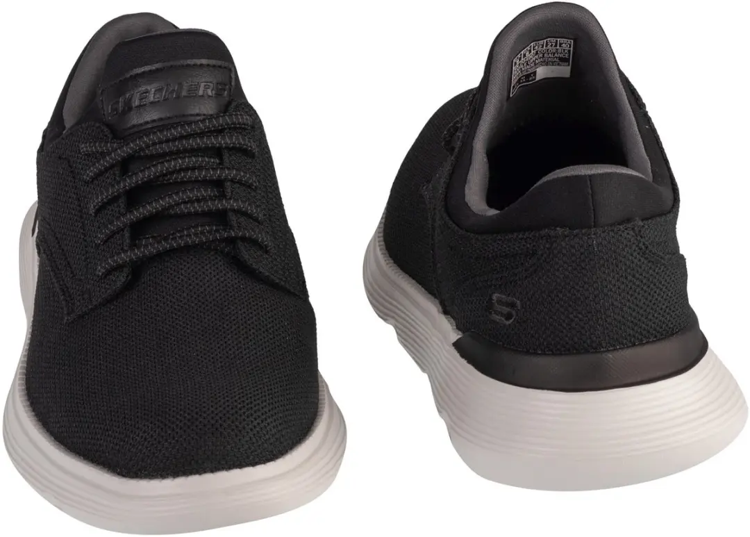 Skechers Garza Reardon Sneakers 204907-BLK - Zwart - afbeelding 5 van 5