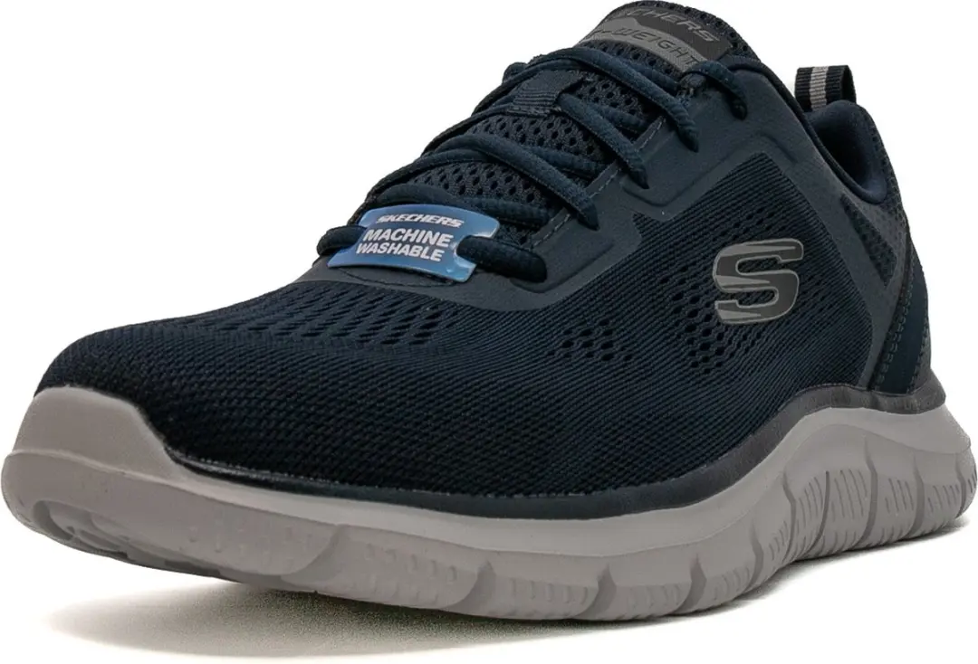 Skechers Track Broader Sportschoenen - Blauw - afbeelding 3 van 6