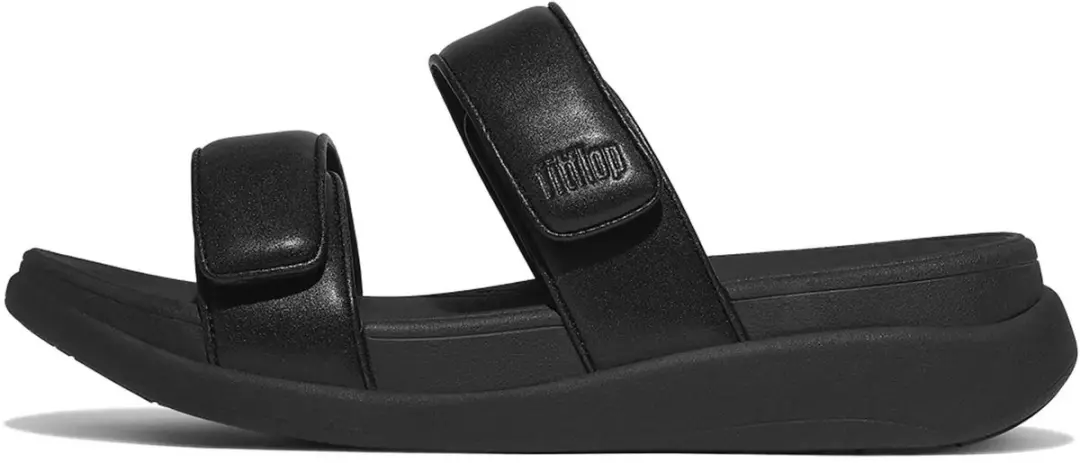 FitFlop IW2 Slides - Dames - Maat 36 - Zwart - afbeelding 2 van 6