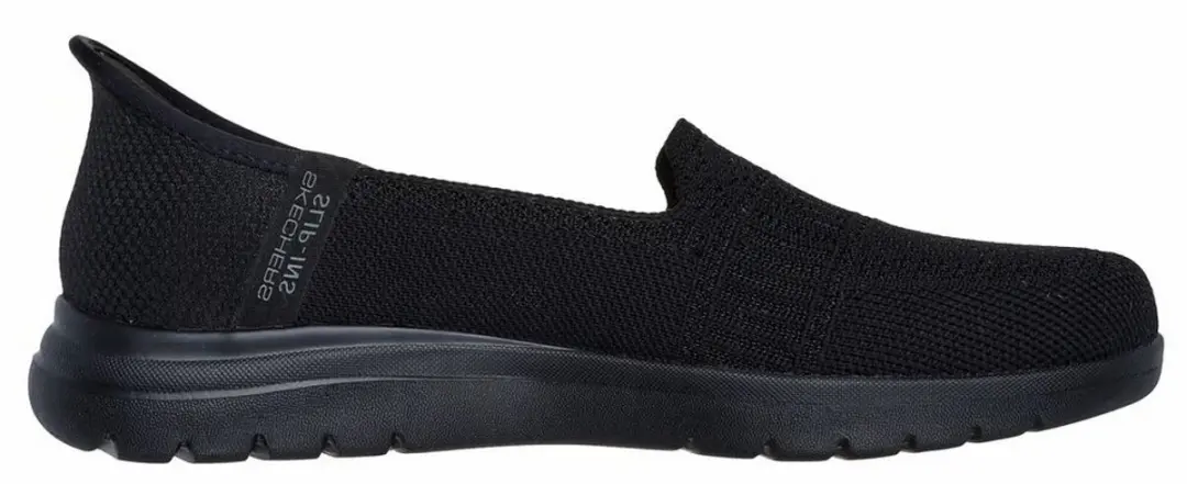 Skechers Instapper Hands-Free Slip-Ins Clover 138182 Pantoffels - Zwart - afbeelding 2 van 6