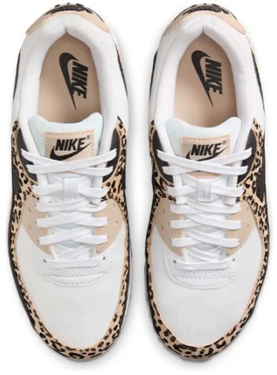 Nike Air Max 90 Leopard Sanddrift Black - Maat 36