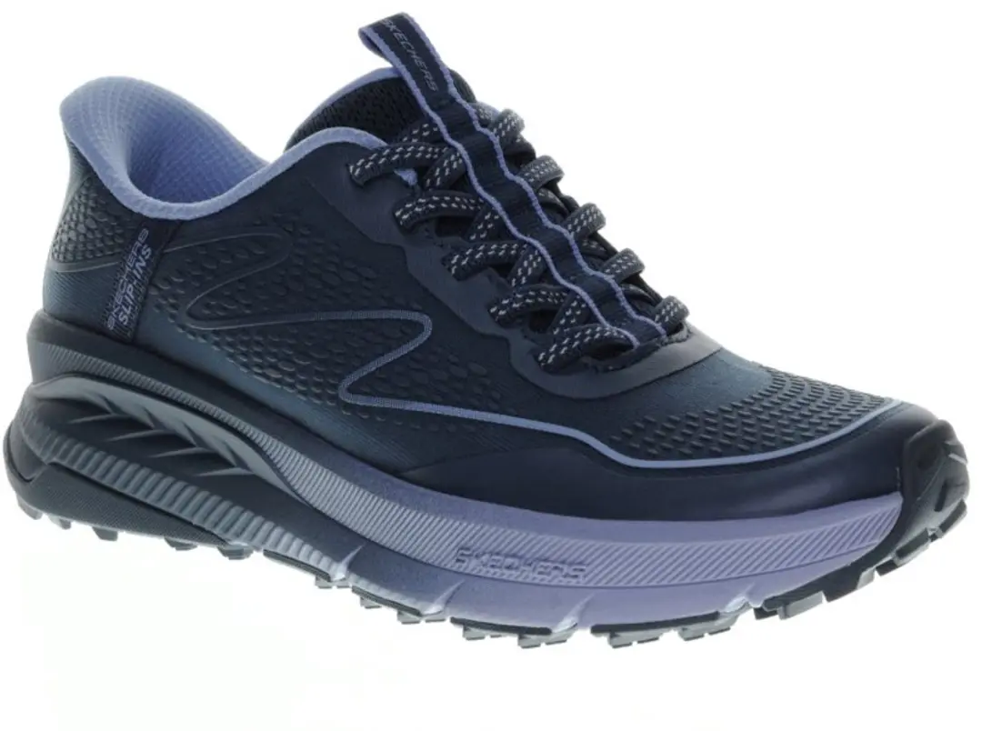 Skechers Switch Back Sneakers Dames 39 - Donkerblauw - afbeelding 3 van 6