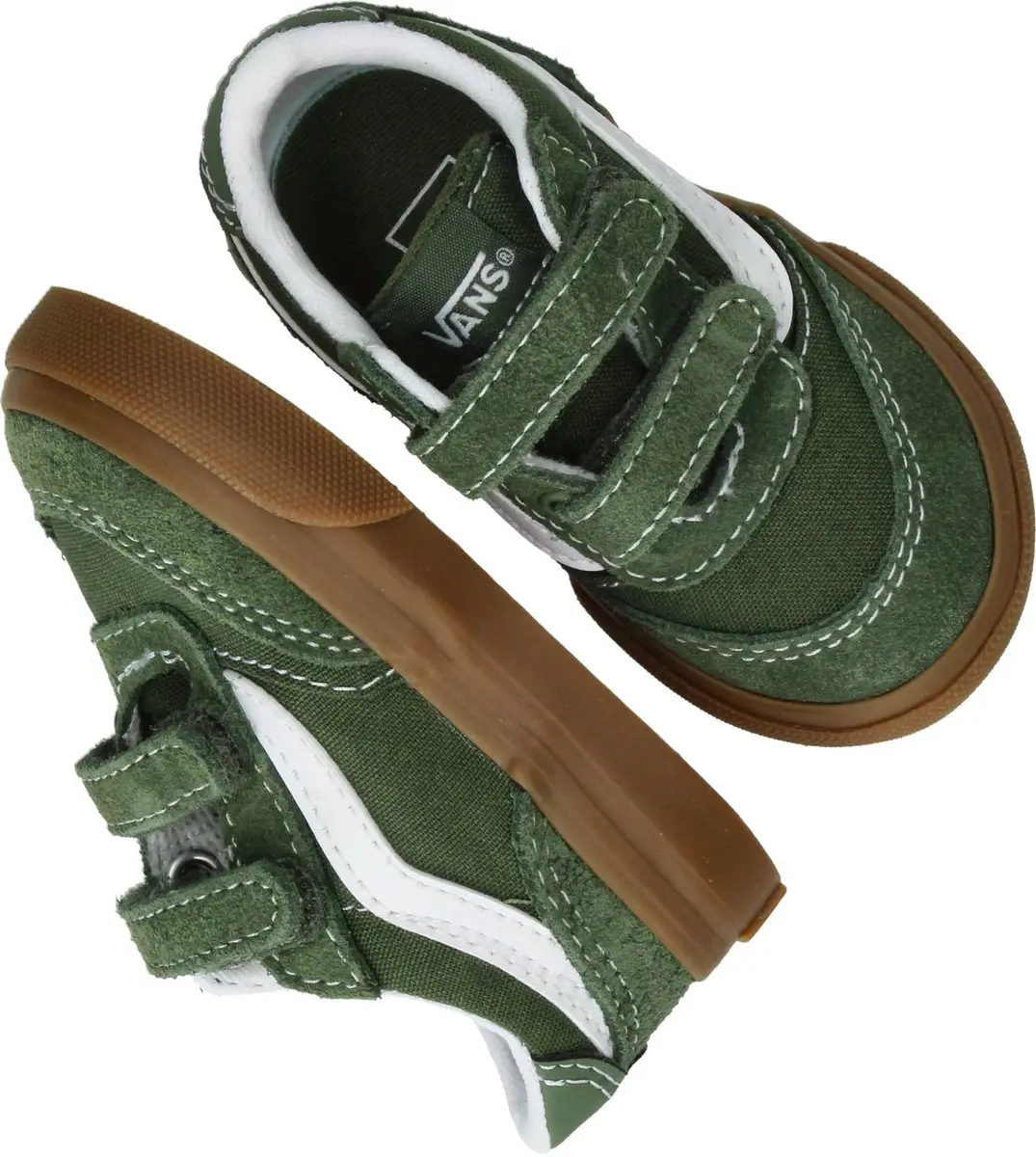 Vans Brooklyn LS V Sneakers - Groen - afbeelding 6 van 6