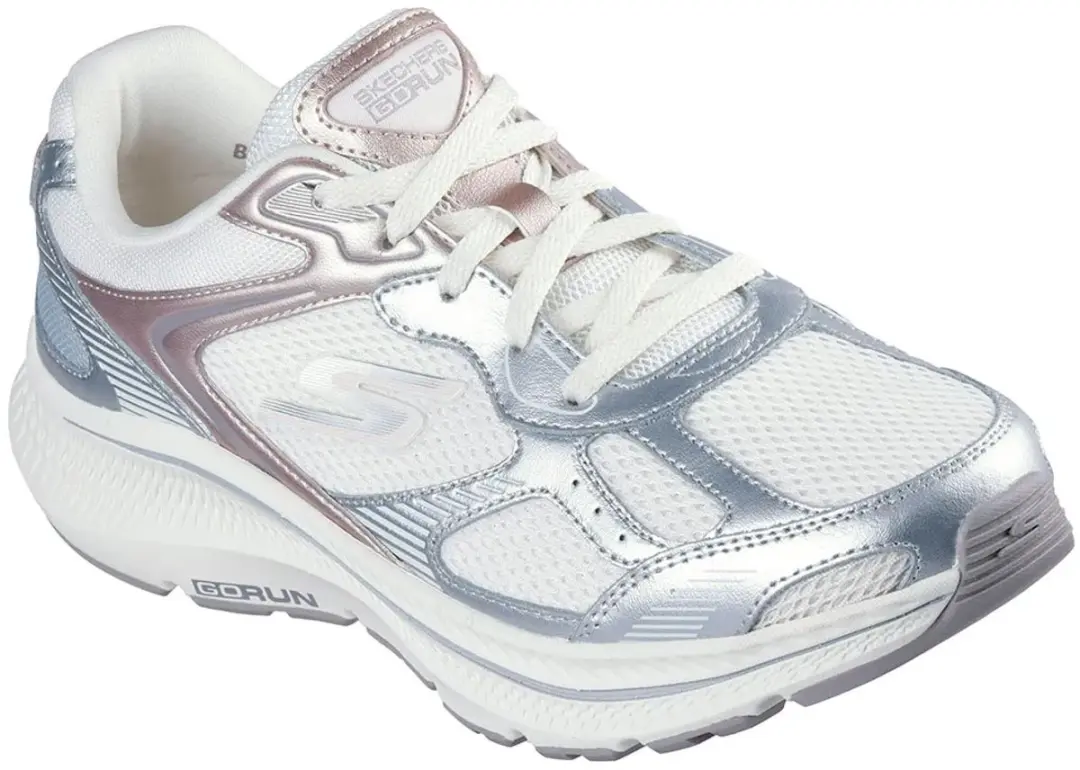 Skechers Go Run Consistent 2.0 Dames Sneakers - Wit - afbeelding 5 van 6