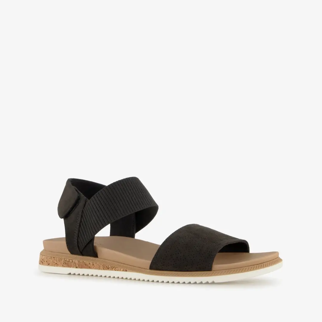 Skechers BOBS Desert Kiss Lowdames sandalen zwart