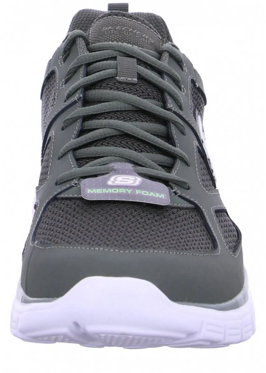 Skechers Burns Agoura Sneakers - 46 - Groen - afbeelding 2 van 6