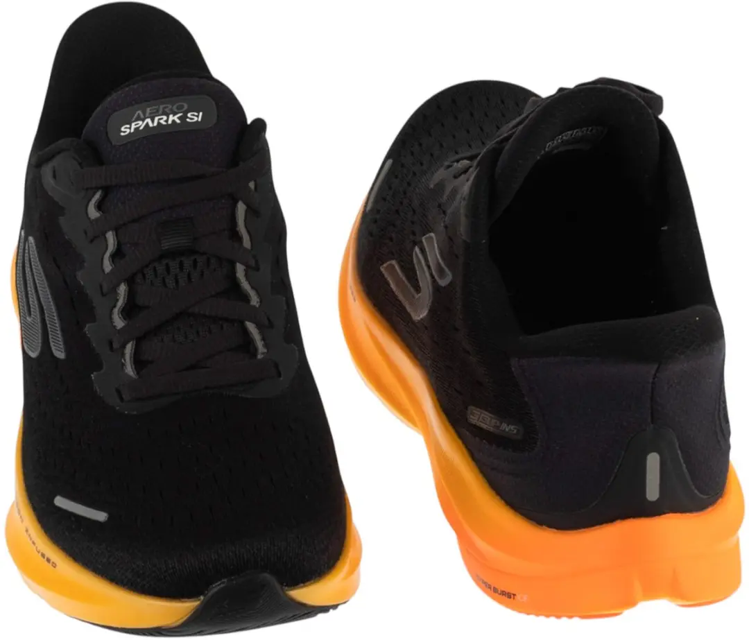 Skechers SKX Aero Spark Slip-Ins Hardloopschoenen 43.5 - Zwart - afbeelding 5 van 5