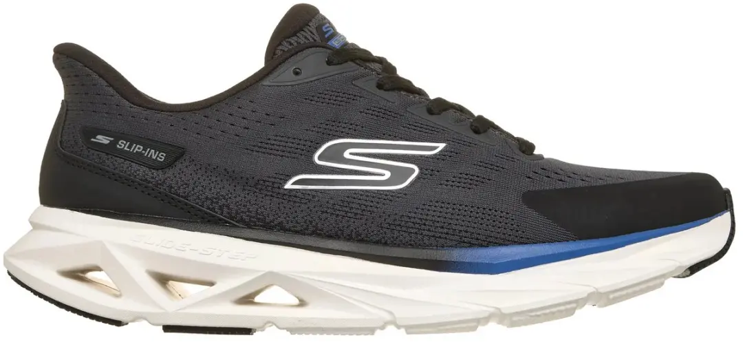 Skechers Glide Step Vortex Hands Free Slip-In Sneaker - Grijs