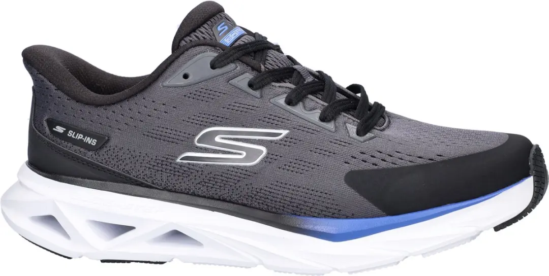 Skechers Glide Step Vortex Hands Free Slip-In Sneaker - Grijs