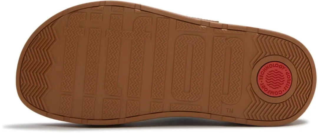 FitFlop Dames sandalen Gen-FF Max Buckle Stripe-Webbing Two-Bar Slides A3E