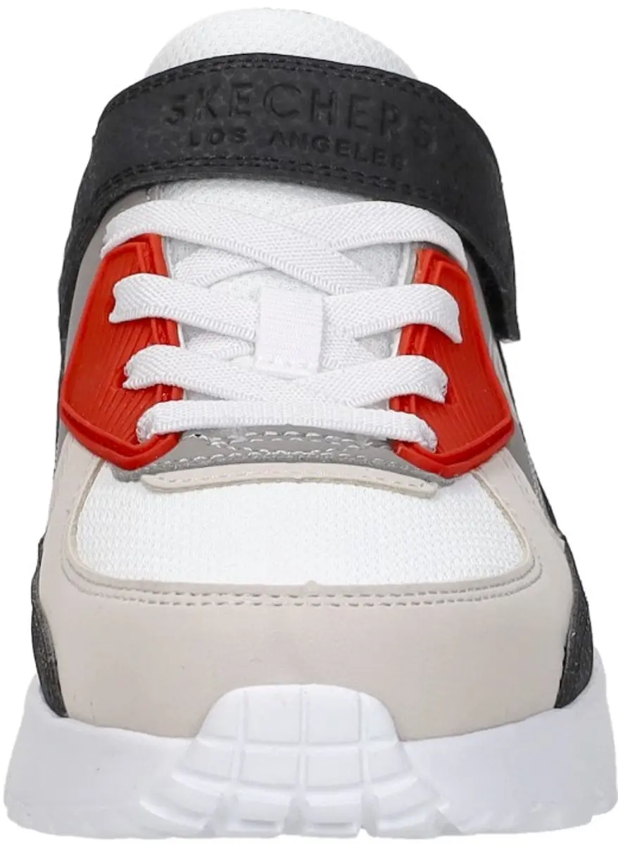 Skechers UNO LITE Revival-Edge Jongens Sneakers 081220 - Wit - afbeelding 2 van 6