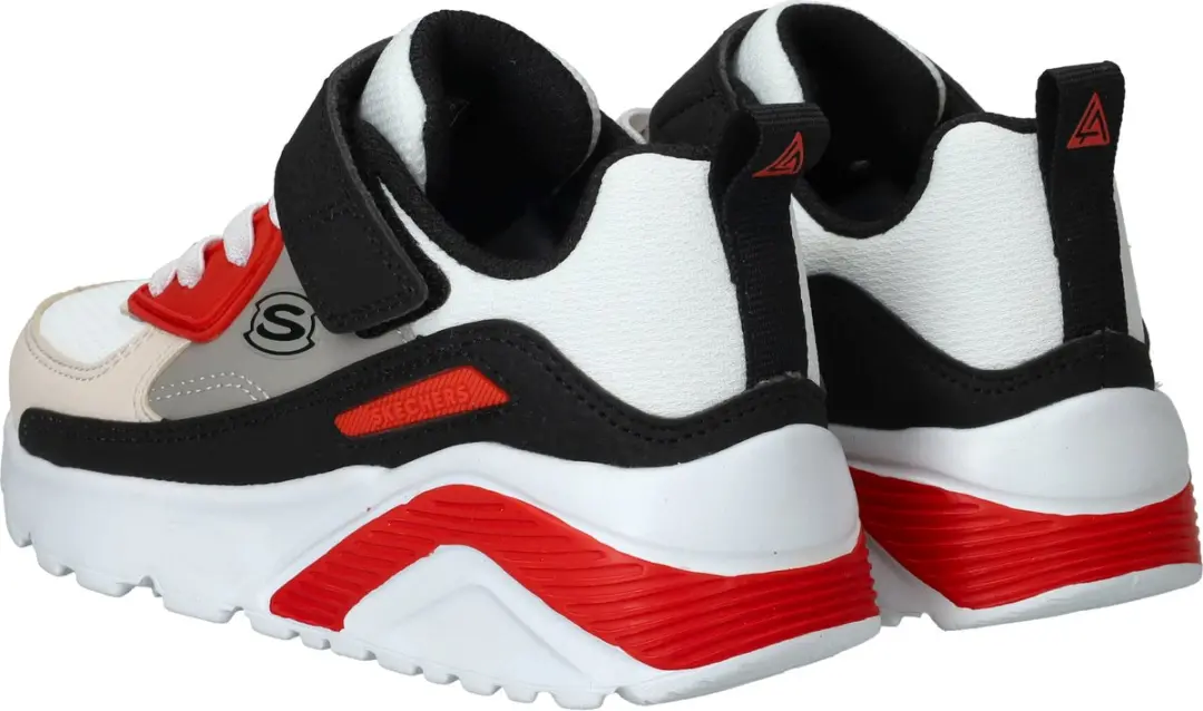 Skechers UNO LITE Revival-Edge Jongens Sneakers 081220 - Wit - afbeelding 3 van 6