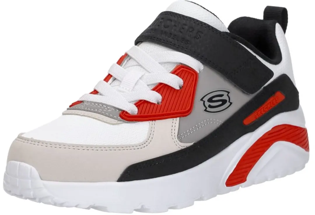 Skechers UNO LITE Revival-Edge Jongens Sneakers 081220 - Wit - afbeelding 4 van 6