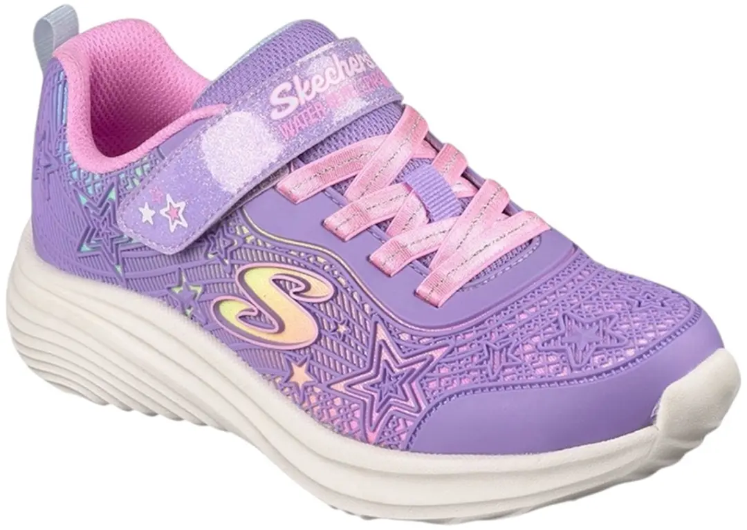 Skechers Unisex Kinderen Bounder Pro Aqua Twirl Sneakers Lavender /Multi