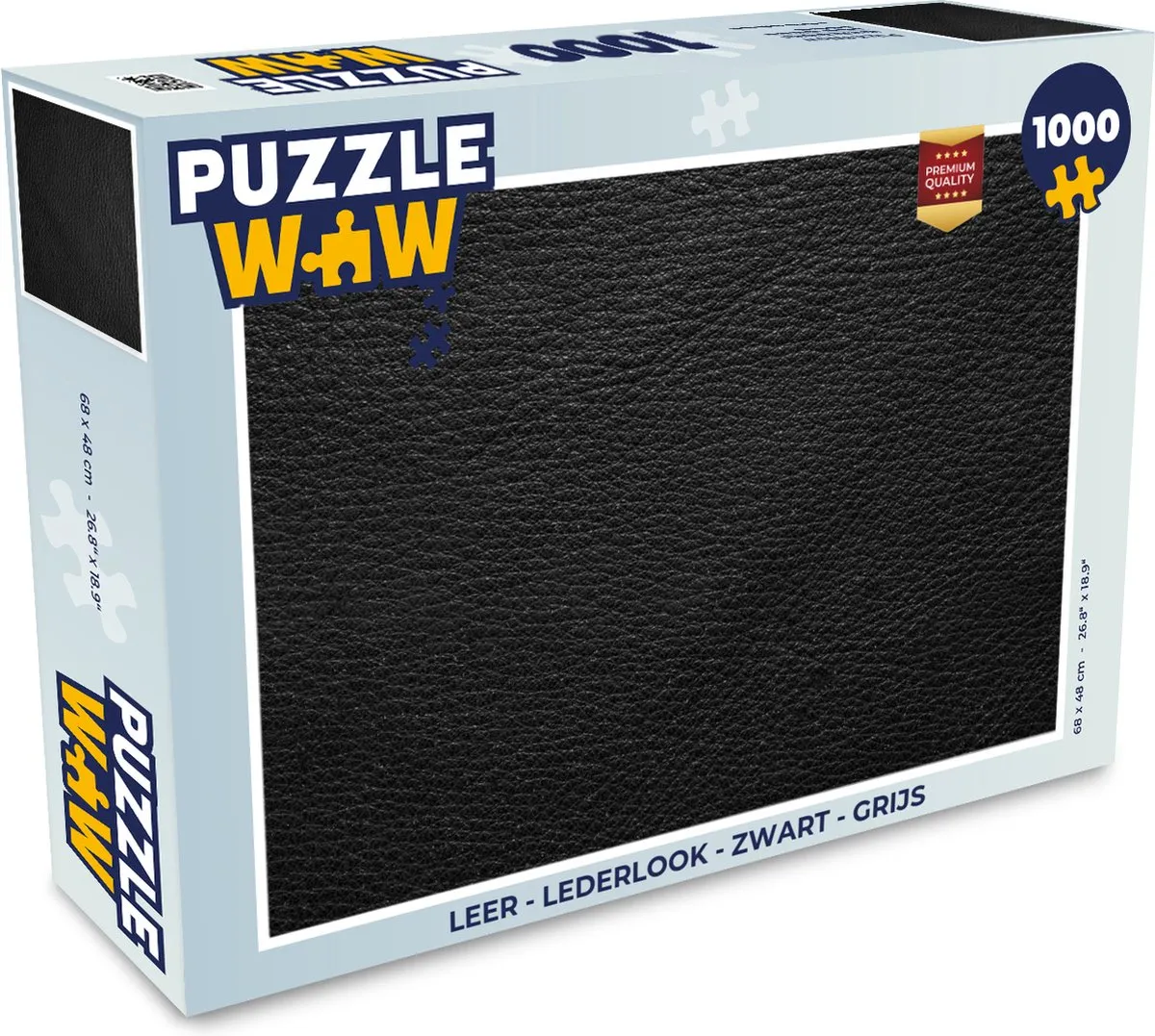 PuzzleWow Legpuzzel 1000 Stukjes - Multicolor