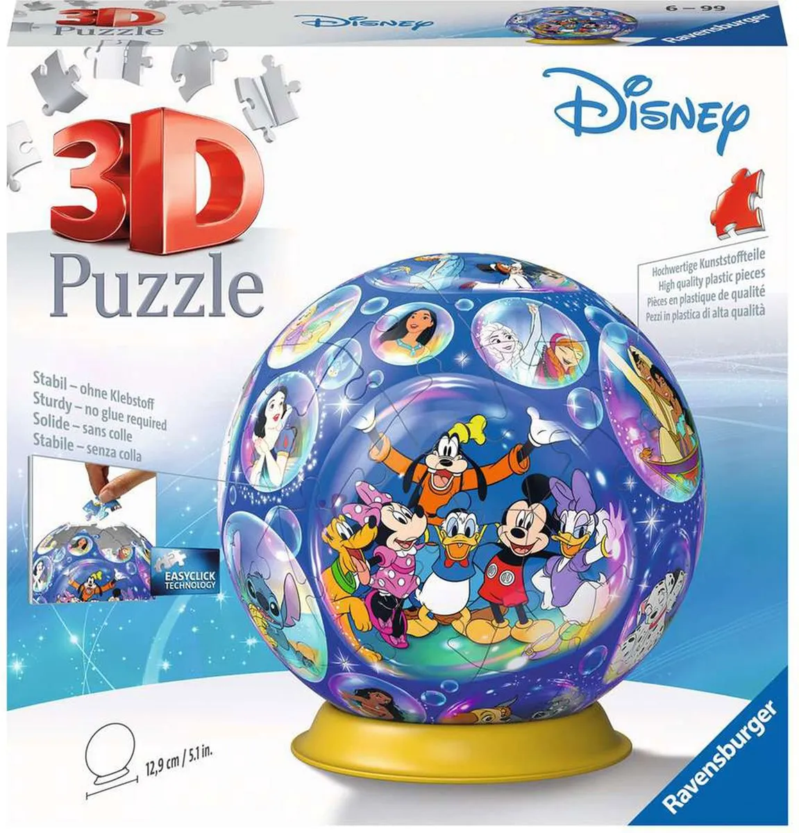 Ravensburger Disney Characters Puzzel 72 Stukjes - Multicolor