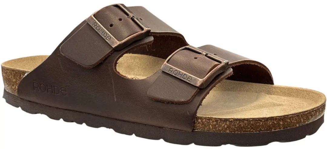 Rohde Slipper Heren 5925 - 2 Gespen - Bruin