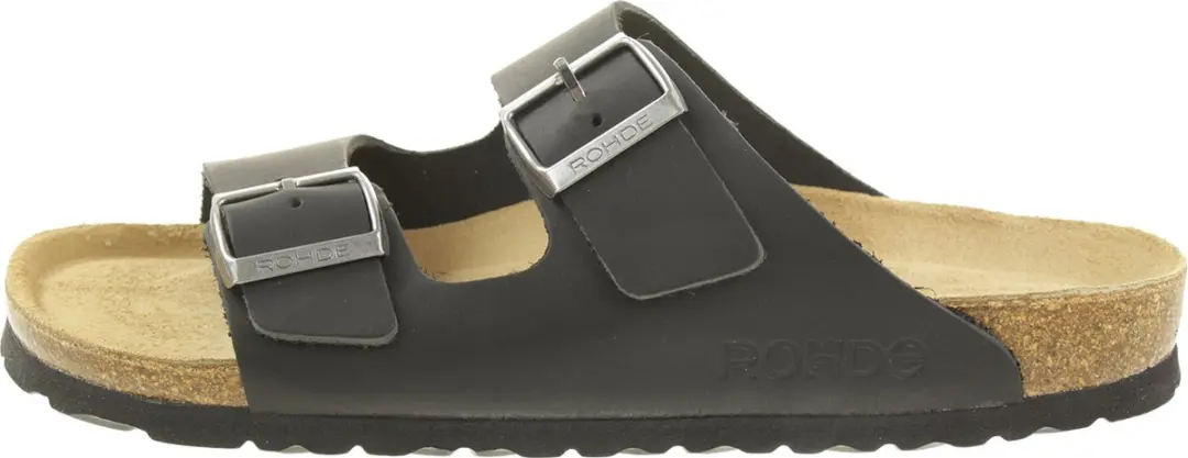 Rohde Grado 5925 Heren Muiltjes - Zwart