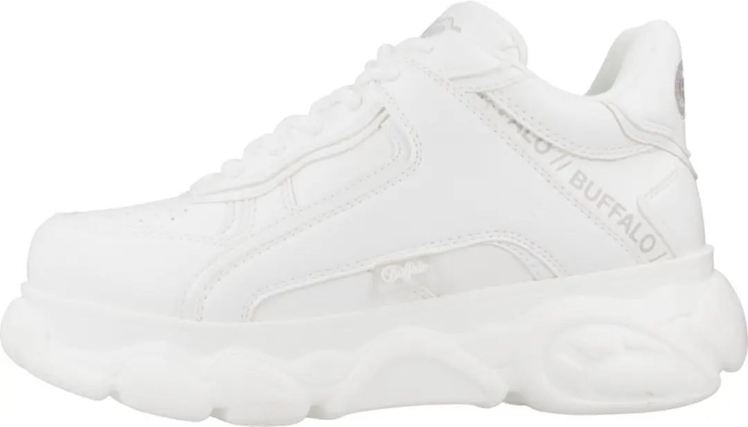Buffalo CLD Echo Wit Sneaker Plataforma - 40