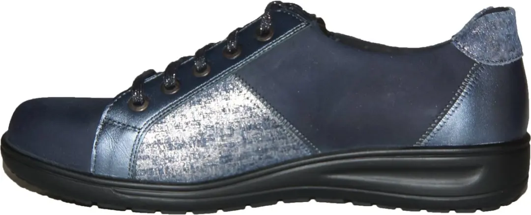 Solidus 27001 Wijdte H Schoen - Blauw - Maat 42.5