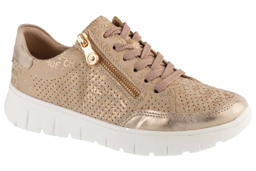 Rieker Sneakers N1316, Vrouwen, Beige, Sneakers, maat: 39