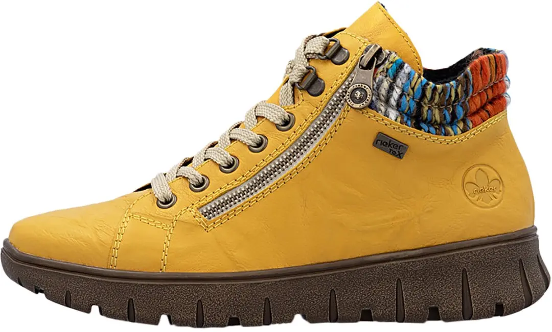 Odeon hoge leren sneakers