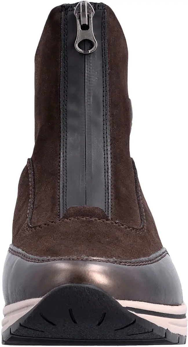 Rieker N9554-25 Dames Enkellaarzen - 39 Metallic
