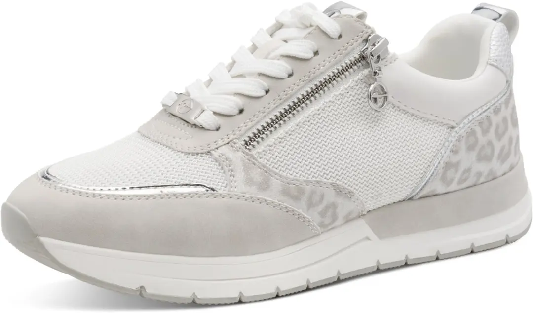 Tamaris lage damessneaker 1-23732-41 948 dames veganistisch M2373241 zilver