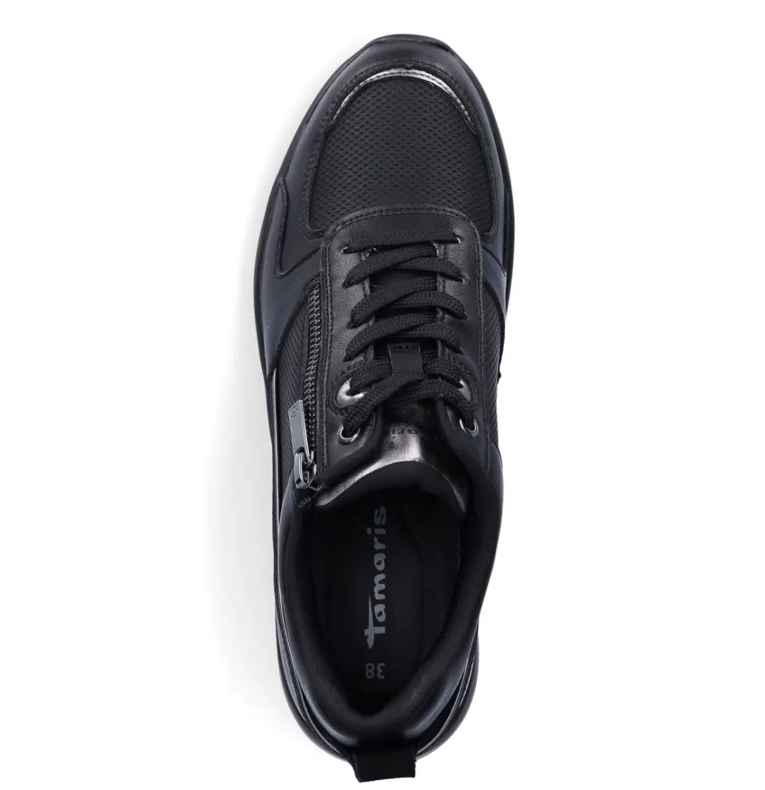 Tamaris Dames Veterschoenen 38 - Black