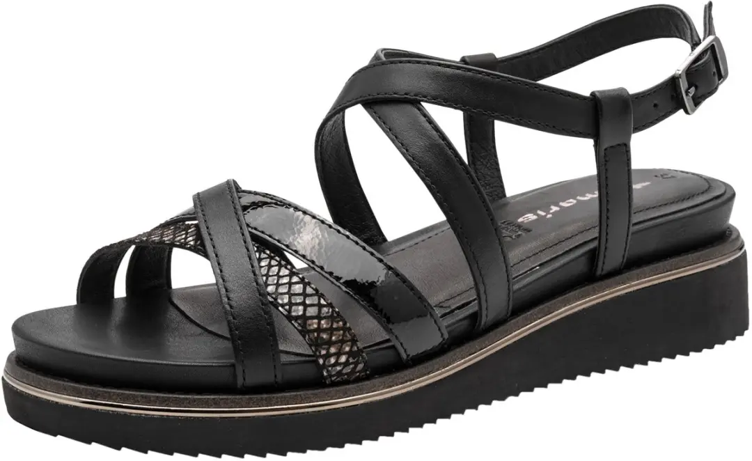 Tamaris Dames Sandalen 40 - Zwart