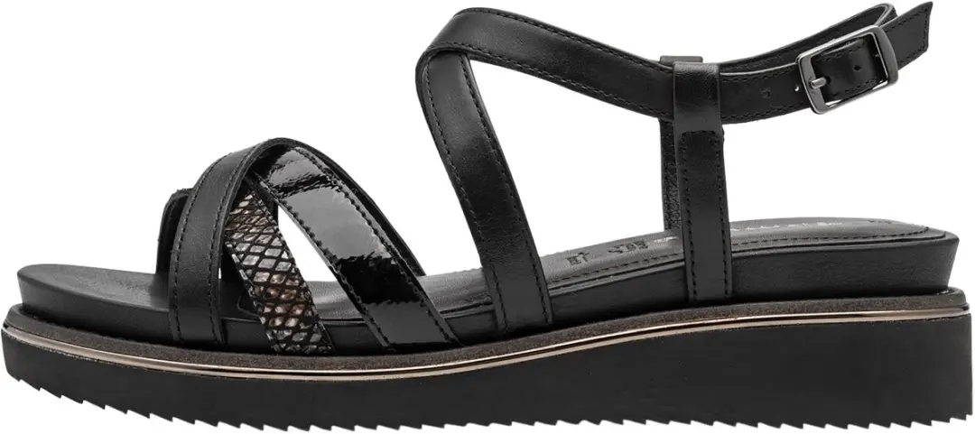 Tamaris Dames Sandalen 40 - Zwart