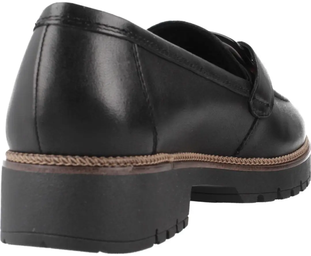 Tamaris Dames Loafers - Zwart - Maat 37 - afbeelding 5 van 6