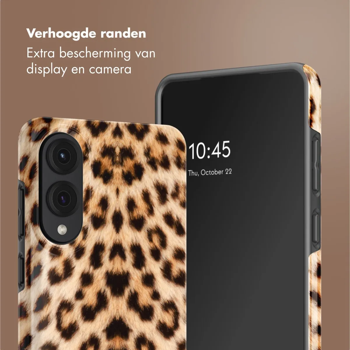 Selencia Hoesje Samsung Galaxy S25 Edge Wild Leo