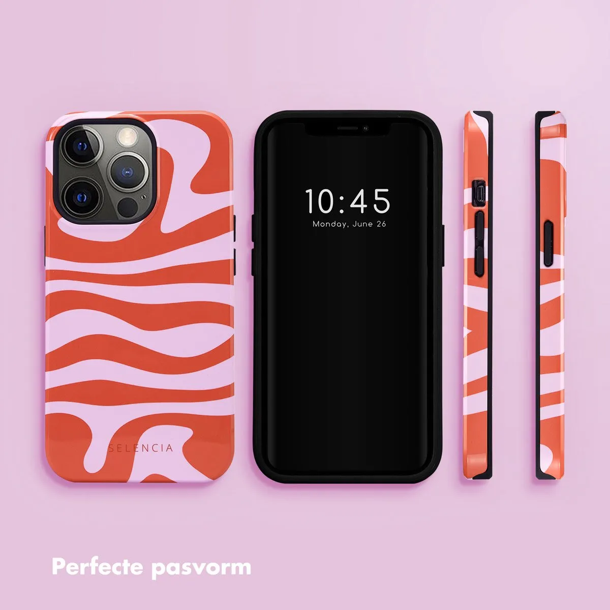 Selencia Hoesje iPhone 13 Pro Dream Swirl Pink - afbeelding 6 van 6
