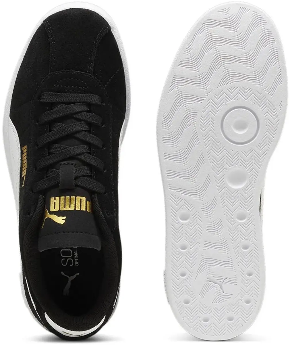 PUMA Club II Sneakers Junior 37.5 - Zwart/Wit