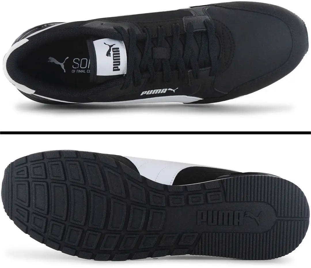 PUMA ST Runner v4 Unisex Sneakers - 42 - Puma Black/White - afbeelding 6 van 6