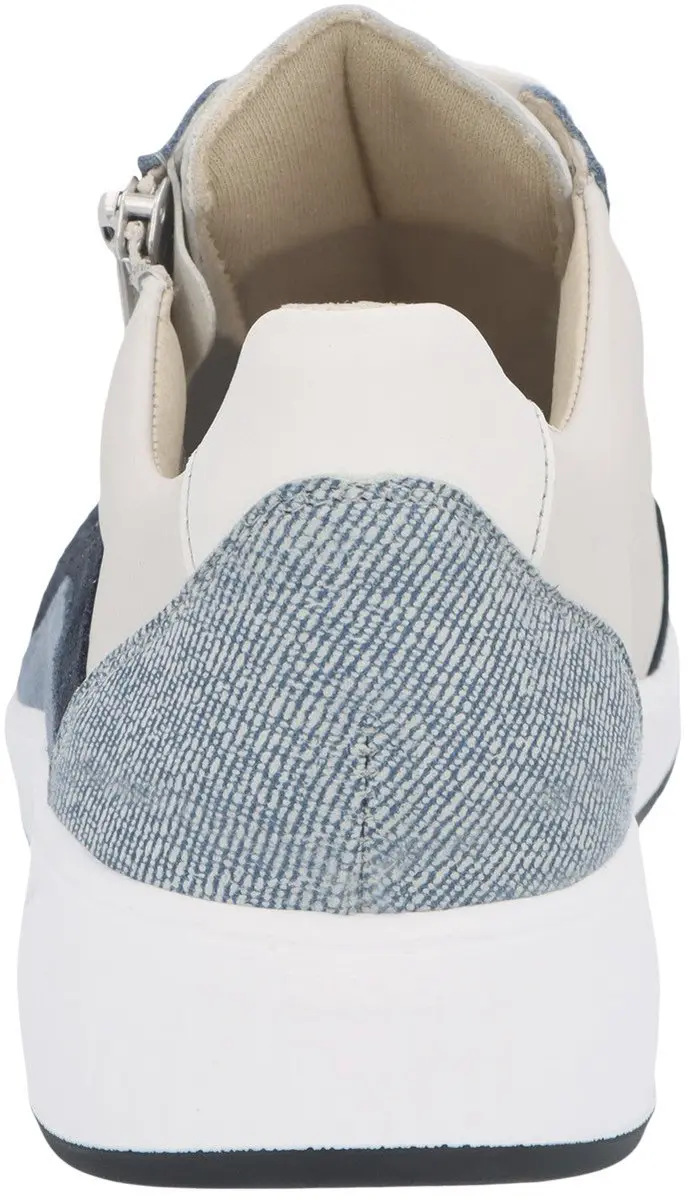 Solidus Dames Sneaker 65019.80800 - Extra Breed K - Blauw/Wit - 38.5