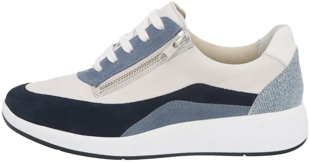 Solidus Dames Sneaker 65019.80800 - Extra Breed K - Blauw/Wit - 38.5 - afbeelding 6 van 6
