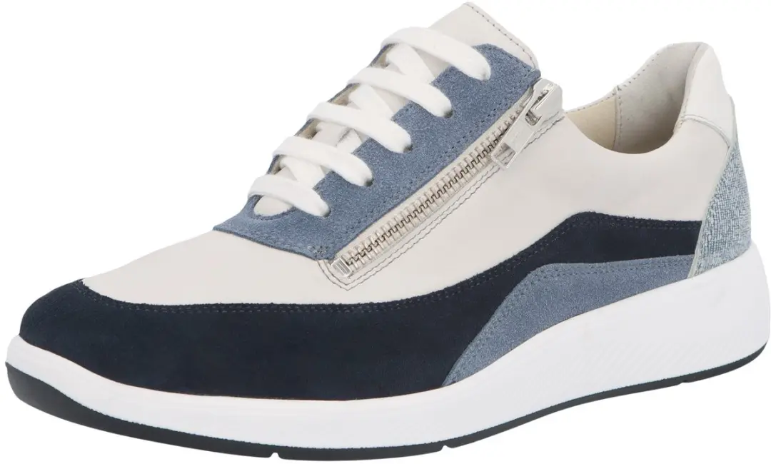 Solidus Dames Sneaker 65019.80800 - Extra Breed K - Blauw/Wit - 38.5